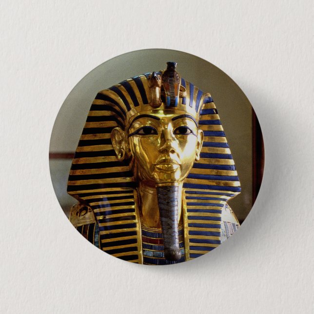 Tutankhamun - Gesichtsmaske Button (Vorderseite)