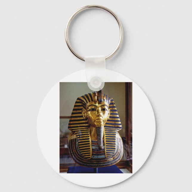 Tutankhamun - Gesichtsmaske Schlüsselanhänger (Vorderseite)