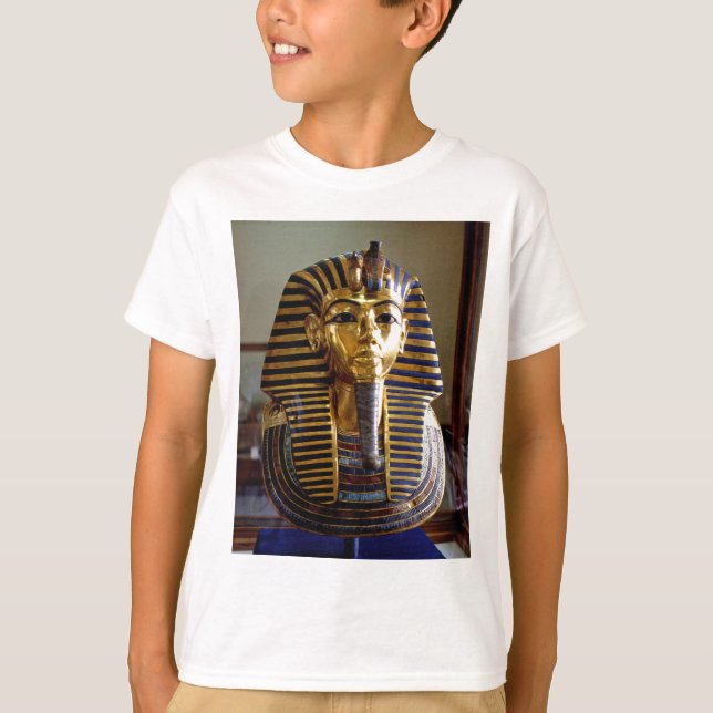 Tutankhamun - Gesichtsmaske T-Shirt (Vorderseite)