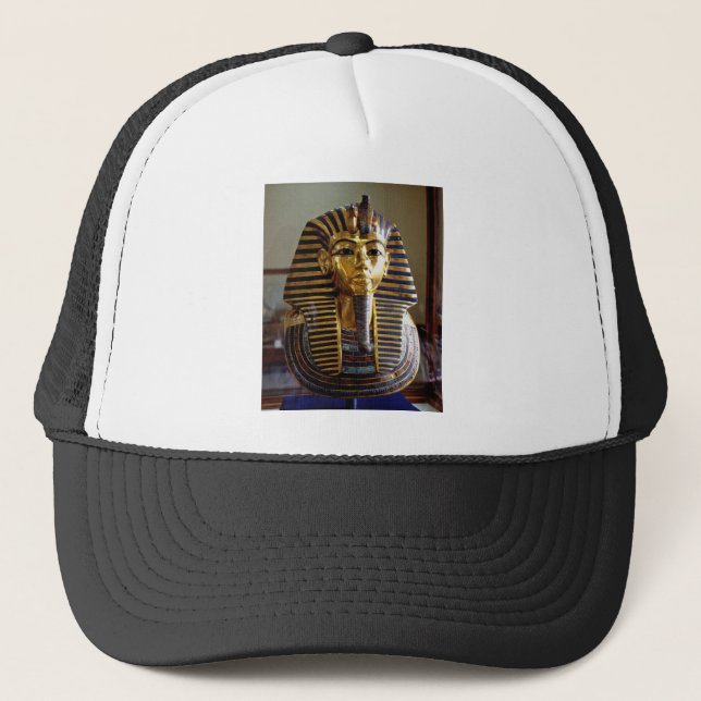 Tutankhamun - Gesichtsmaske Truckerkappe (Vorderseite)