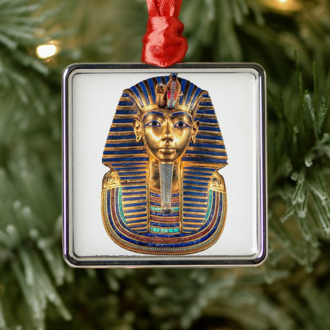 Tutankhamun-Maske Ornament Aus Metall (Baum)