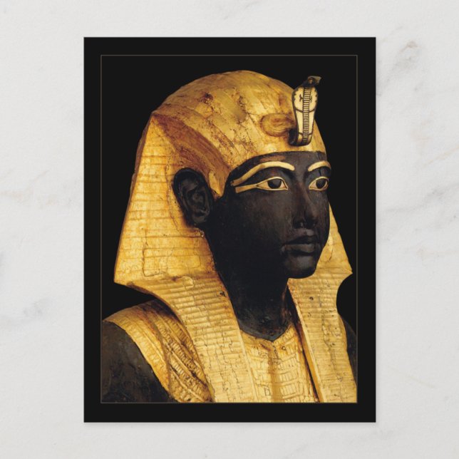 Tutankhamun Postkarte (Vorderseite)