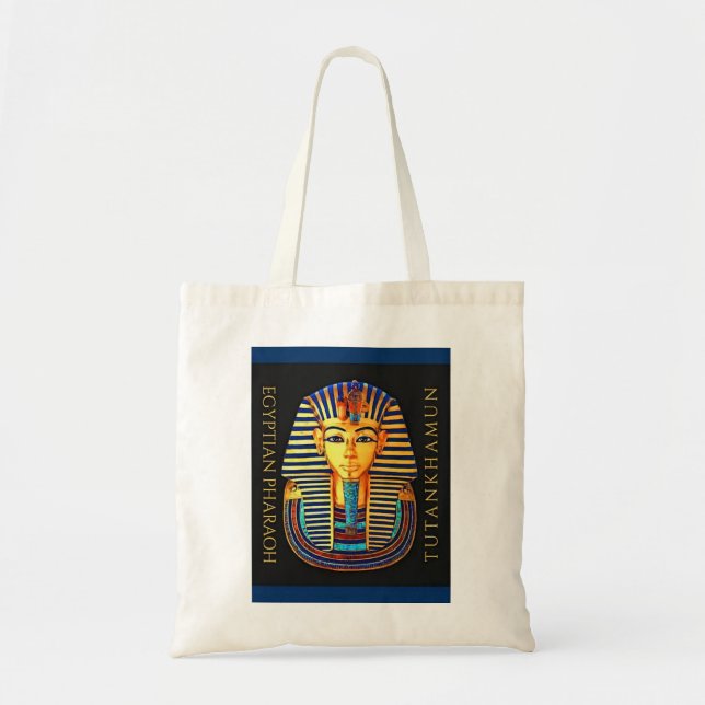 TUTANKHAMUN Small Tote Bag Tragetasche (Vorne)