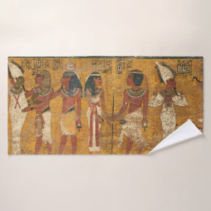 Tutankhamun Tomb, Nordwand Badehandtuch
