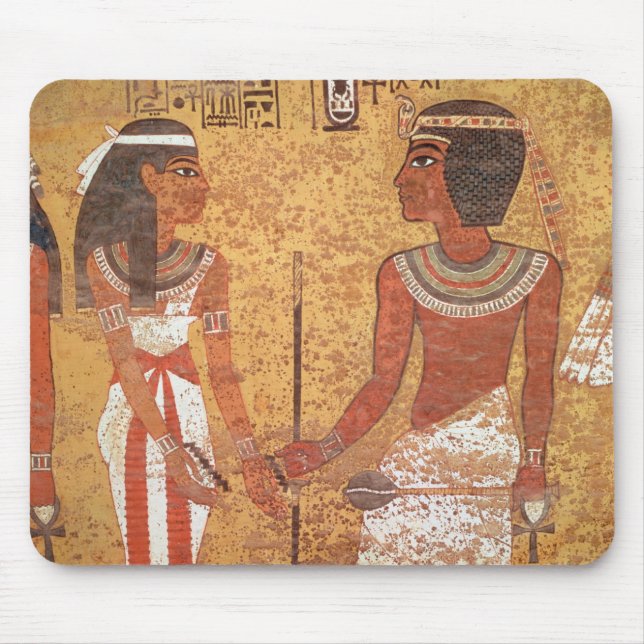 Tutankhamun und seine Ehefrau, Ankhesenamun Mousepad (Vorne)