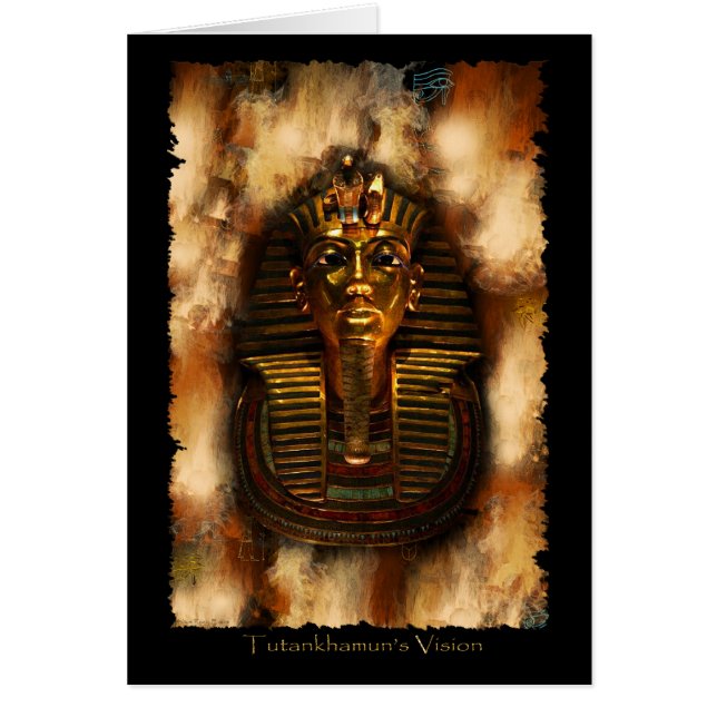 TUTANKHAMUN-VISIONSKarte (Vorne)