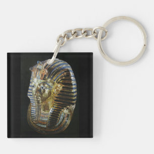 Tutankhamuns goldene Maske Schlüsselanhänger