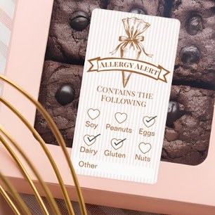 Tüte zum Spritzen von Gebäck Bäckerei Allergie-Ala