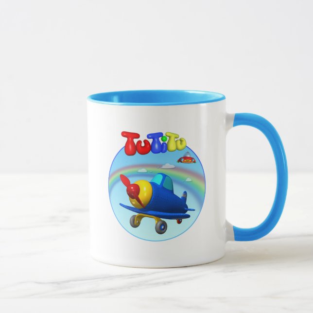 TuTiTu Flugzeug-Tasse Tasse (Rechts)