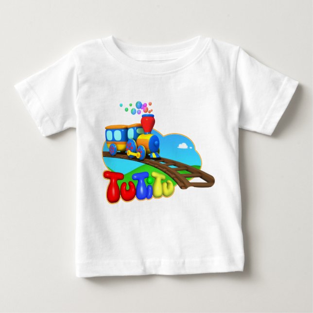 TuTiTu Train Baby-T - Shirt (Vorderseite)
