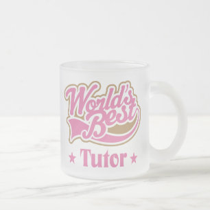 Tutor-Geschenk Mattglastasse