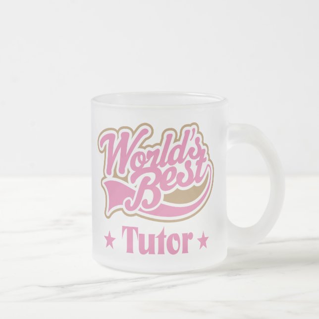 Tutor-Geschenk Mattglastasse (Rechts)