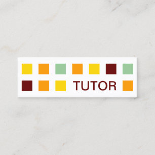 TUTOR-Mod-Quadrate Mini Visitenkarte