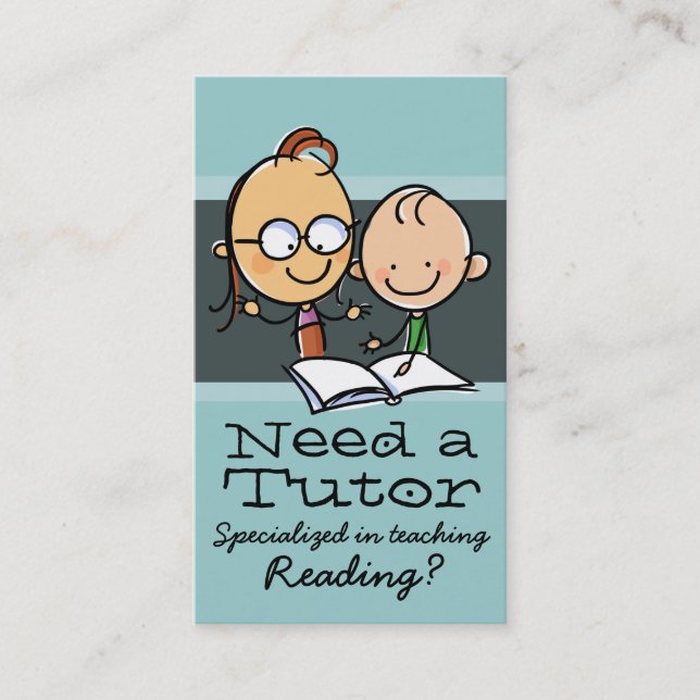 Tutor.Tutoring.Teacher.Learning Specialist.gr Visitenkarte (Vorderseite)