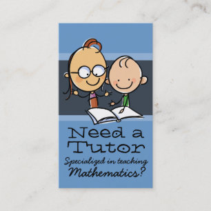 Tutor.Tutoring.Teacher.Learning Spezialist Visitenkarte