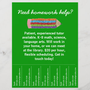 Tutoring-Flyer Flyer