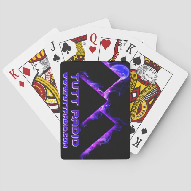 Tutt Radio-Spielkarten Spielkarten (Rückseite)