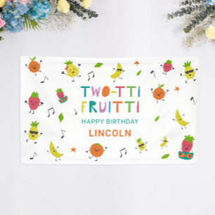 Tutti Fruitti Geburtstag Benutzerdefiniert Süße Fr Banner