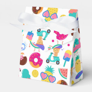 Tutti Fruitti Sommer-Fruchteis-Leckereien Party Geschenkschachtel