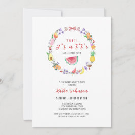 Tutti Frutti Babydusche, Sommer-Tropendusche Einladung