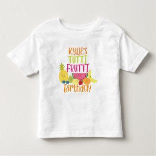 Tutti Frutti Brithday Party Kleinkind T-shirt