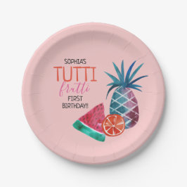 Tutti Frutti Child's Geburtstagsparty Pappteller