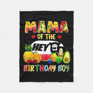 Tutti Frutti Mama des Geburtstagskindes Fruchtpart Fleecedecke
