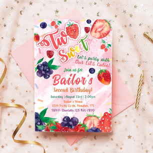 Tutti Frutti   Obst Party Geburtstag Einladung