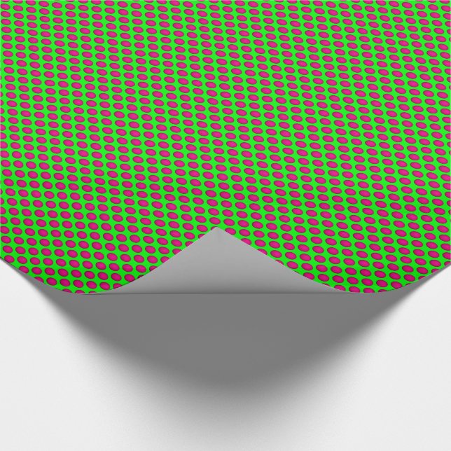 Tutti Frutti Polka Dots 05-Geschenkpapier Geschenkpapier (Ecke)