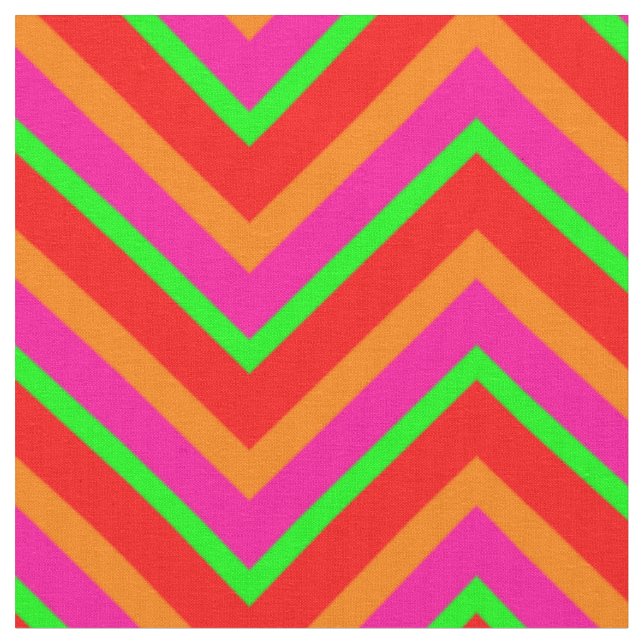 Tutti Frutti Zickzack 07-Fabric Stoff (Nahaufnahme)