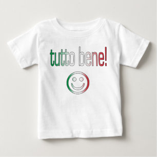 Tutto Bene! Italien-Flaggen-Farben Baby T-shirt