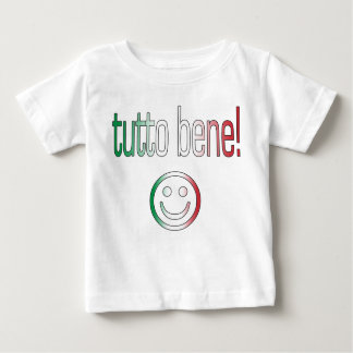 Tutto Bene! Italienische Flaggenfarben Baby T-shirt