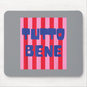 Tutto Bene Italienischer Sommerurlaub Preppy Mousepad
