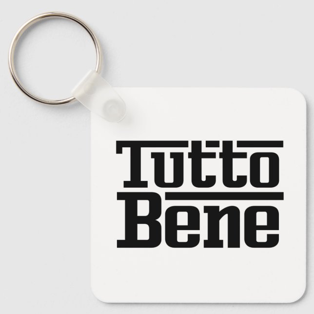 Tutto Bene Schlüsselanhänger (Vorderseite)