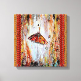 Tutu Ballerina Canvas Print Leinwanddruck