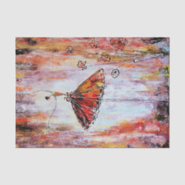 Tutu Ballerina Decoupage Seidenpapier