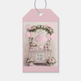Tutu Cute Ballet Pink Ballerina Theme for Girls Geschenkanhänger