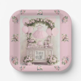 Tutu Cute Ballet Pink Ballerina Theme for Girls Pappteller