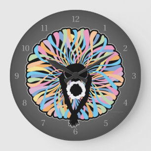 Tutu Elegant (Ballet Dancer) Große Wanduhr