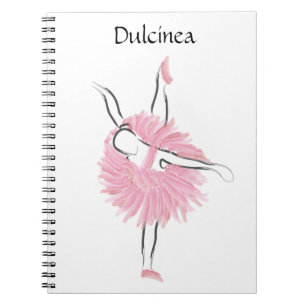 Tutu Liebe Ballerina Notebook Dulcinea Notizblock