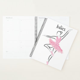 Tutu Liebe Ballerina Planner Juliet Planer