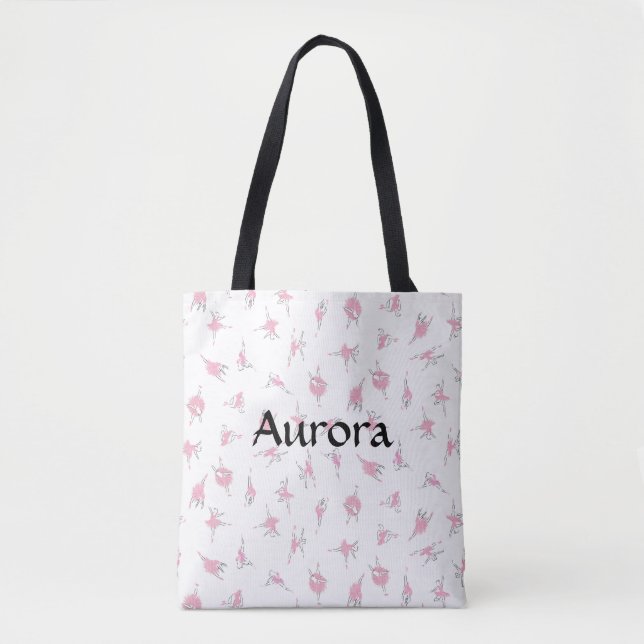 Tutu Liebe Ballerina Tote Bag (Vorderseite)