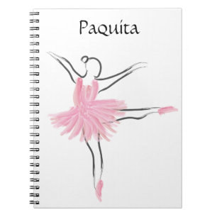 Tutu-Liebe-Notizbuch Paquita Notizblock