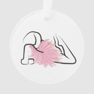 Tutu Liebe Viviana Acrylic Ballerina Ornament