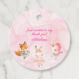 Tutu Niedlich Ballerina Ballett Tiere Geburtstagsp Geschenkanhänger