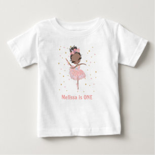 Tutu Niedlich Ballerina Geburtstagsgeschenk für ei Baby T-shirt