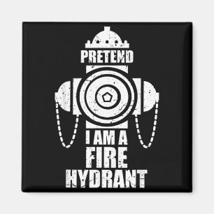 Tüuschung Ein Hydrant Fauler Halloween-Party Einfa Magnet