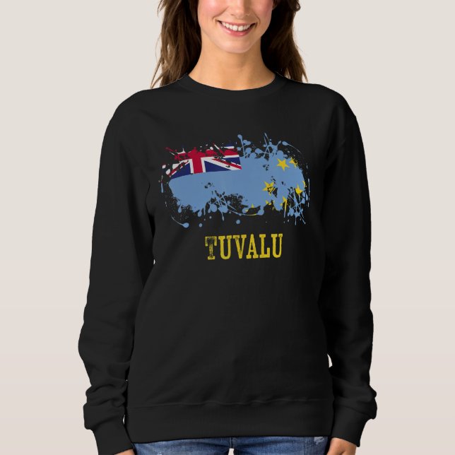Tuvaian enthusiasts for Tuvalu and Tuvalu Sweatshirt (Vorderseite)