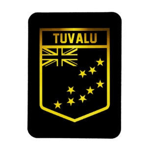 Tuvalu Emblem Magnet