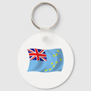 Tuvalu-Flagge Schlüsselanhänger